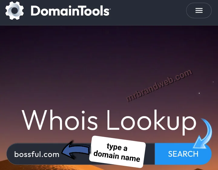finding registrar from domain whois lookup