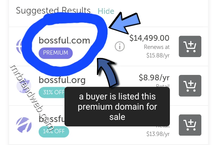 premium domain for sale