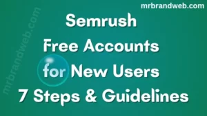 semrush free accounts and plans for new users