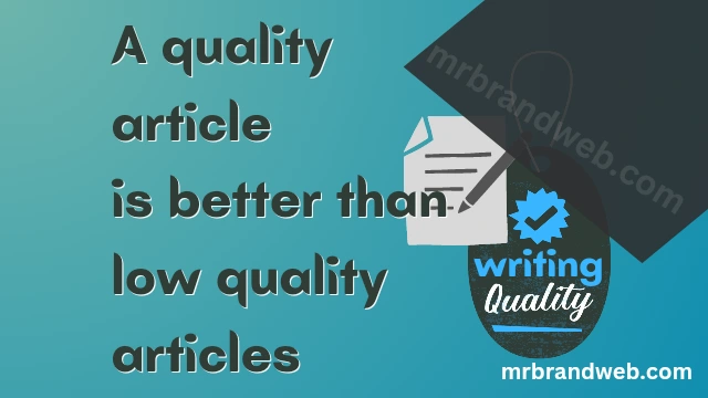 create a quality blog post