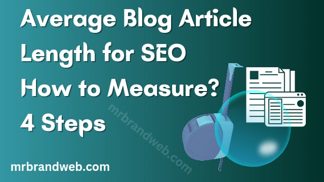 average blog article length for seo
